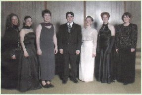 Josh McCall (center) and Friends